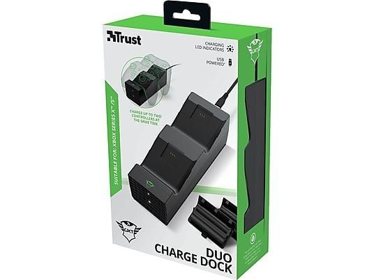 Nowa stacja ładująca Trust GXT  Duo – Xbox Series X/S – zaplombowana