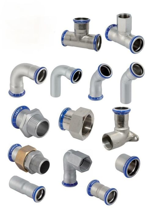 Kształtki GEBERIT Mapress C-stahl Edelstahl duże średnice, lista ilość