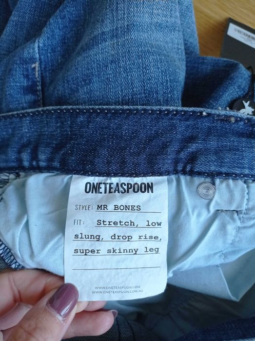 One teaspoon jeansy męskie S mr bones 30