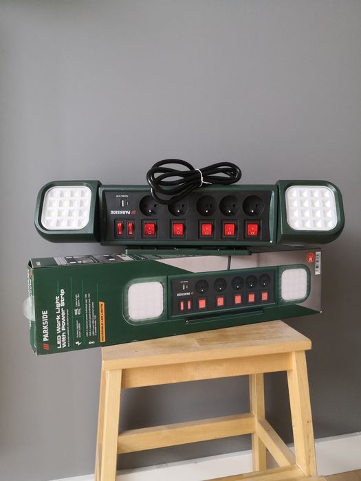 Listwa LED USB przedłużacz lampa PARKSIDE PASD 3680 A1.