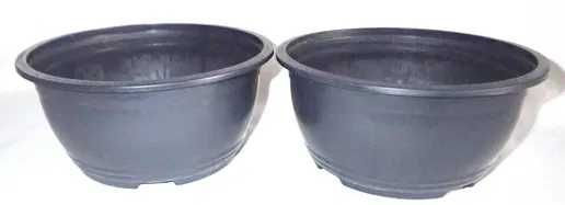 Miski na chryzantemy 19cm 1,6 L Misy chryzantemówki antracyt