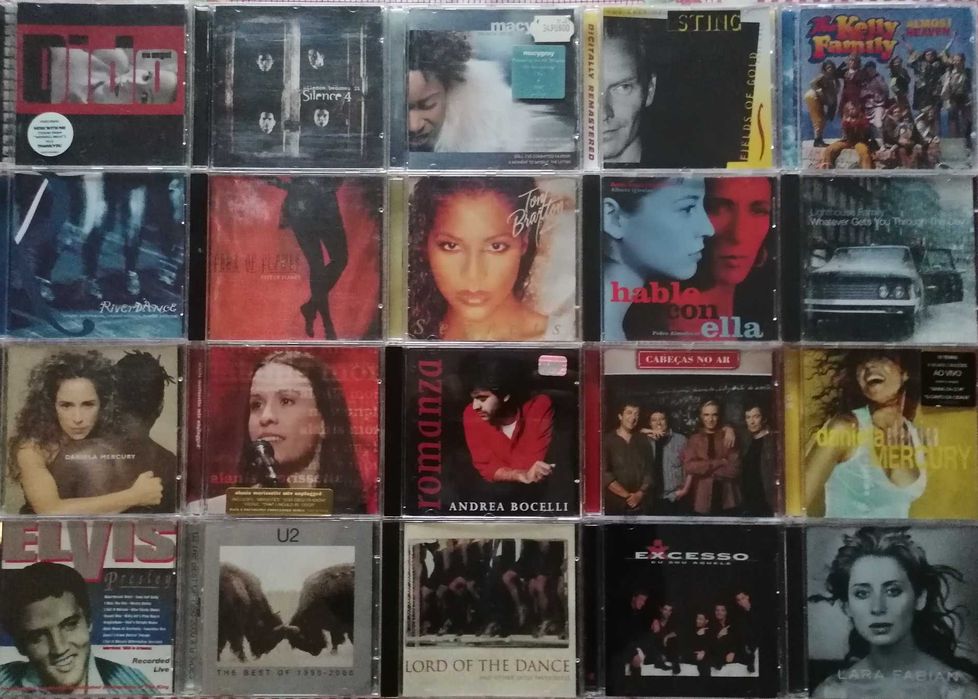Lote + de 80 CD's música originais em excelente estado