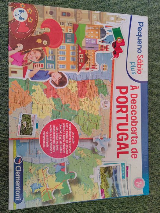 Puzzle À Descoberta de Portugal Clementoni