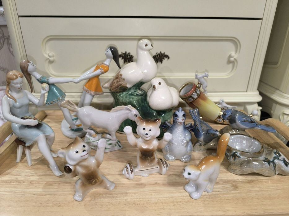 Статуэтка фарфоровая,Венгрия,Холлохаза, ЗХК Полонное, Киев, Буды,СССР