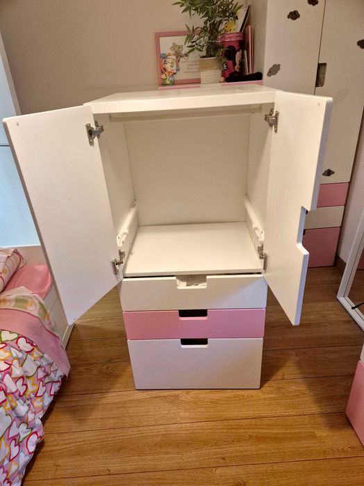 IKEA Roupeiro para quarto de criança SMÅSTAD / PLATSA