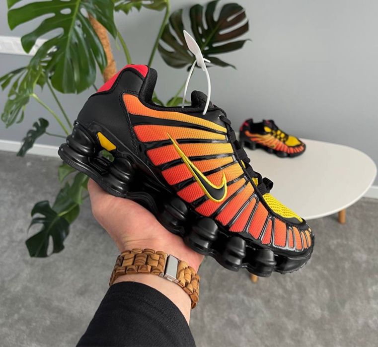 Кросівки Чоловічі Жіночі Nike Shox Tl Orange 36-45 Топ якість