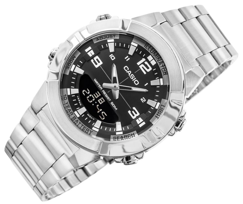 zegarek męski casio amw-870d-1avdf + box