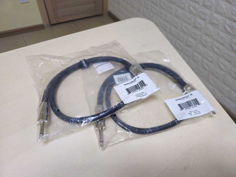 Аудіо кабель TRS Speaker Cable Cord-3ft 91.4см black