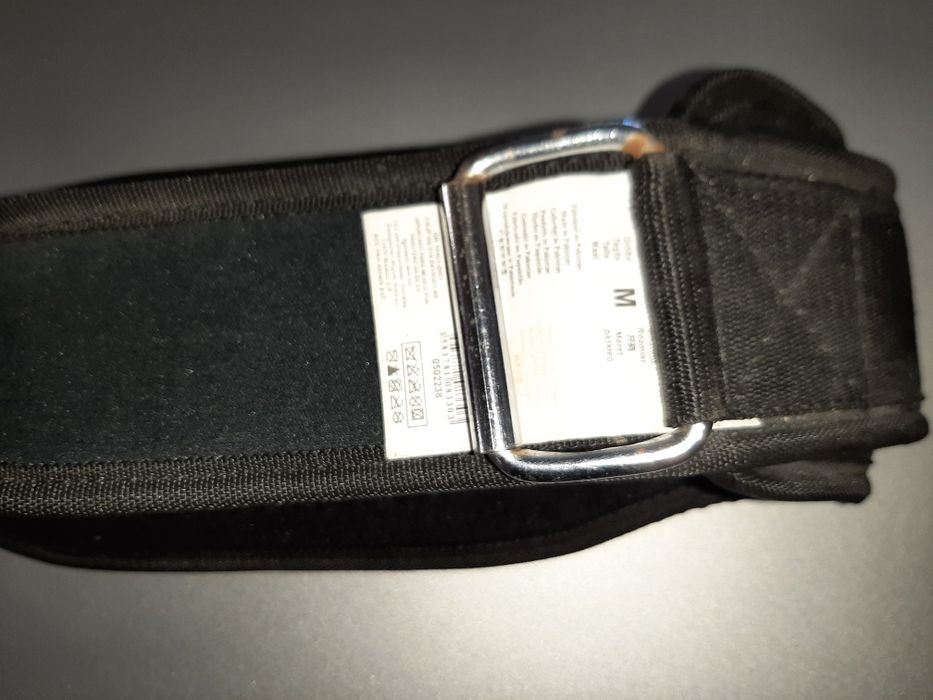 Cinto musculação carga