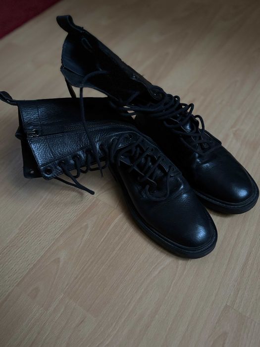 Buty/ kozaki czarne "Zara"