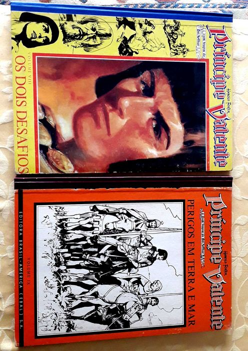 Livros de BD - Harold Foster - Príncipe Valente (Álbuns da EBAL)