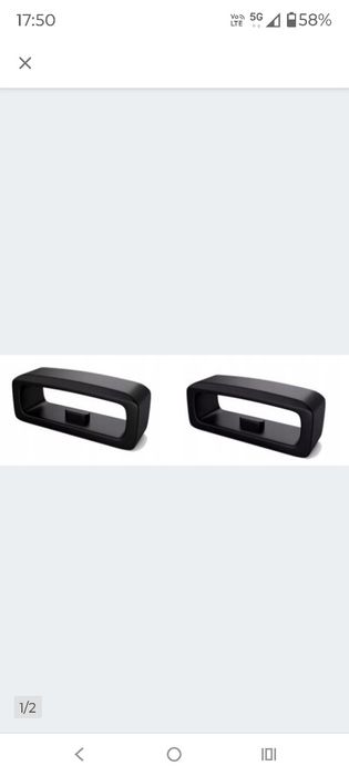 2x szlufka do Smartwatch Garmin Samsung 22 mm.