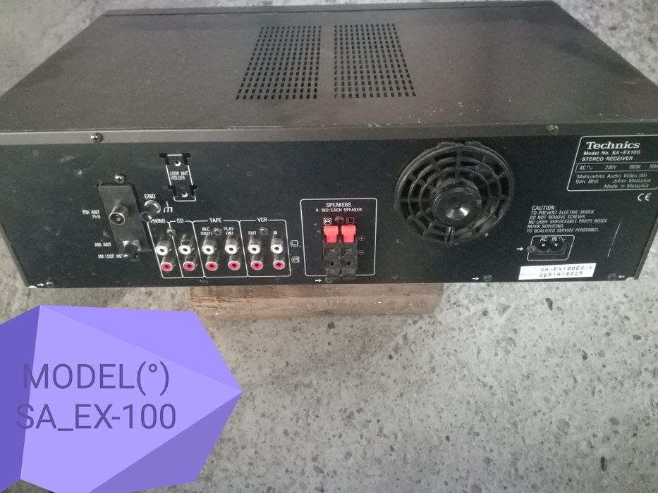 Sprzedam Amplituner TECHNICS sa+ Magnetofon technics RS X 120.'