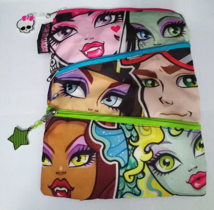 Monster High Bolsa/Mala/Mochila conversível 3 em 1 da Mattel