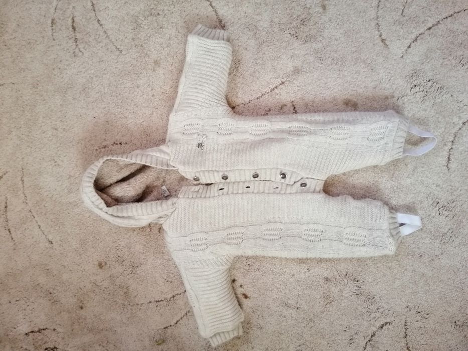 Вязаный комбинезон, деми