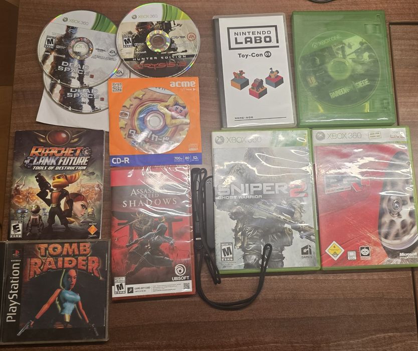 Комплект ігор на різні консолі