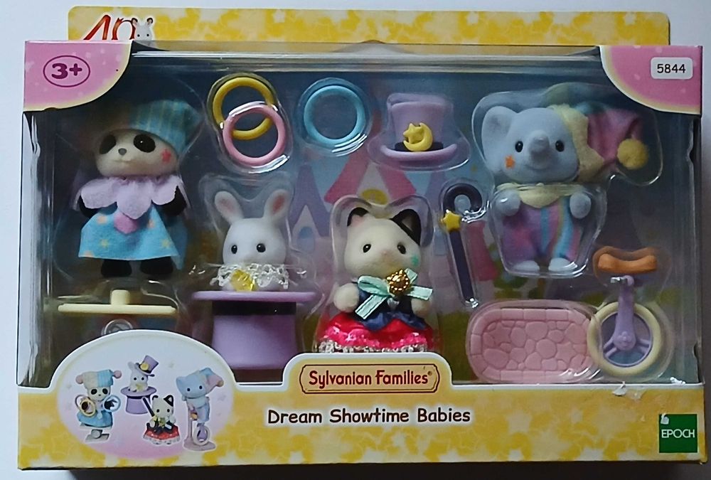 Sylvanian Families - CYRKOWE SZTUCZKI Zestaw z figurkami 5844*org.nowe