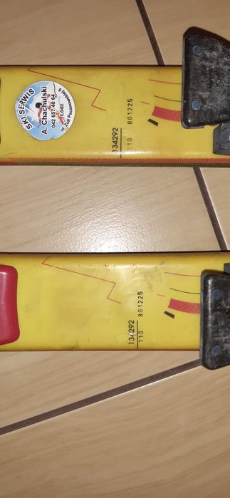 Narty VOLKI 110 cm SALOMON wiązania junior PRESTO JR. dzieci
