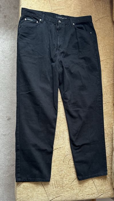 Czarne spodnie męskie Calvin klein