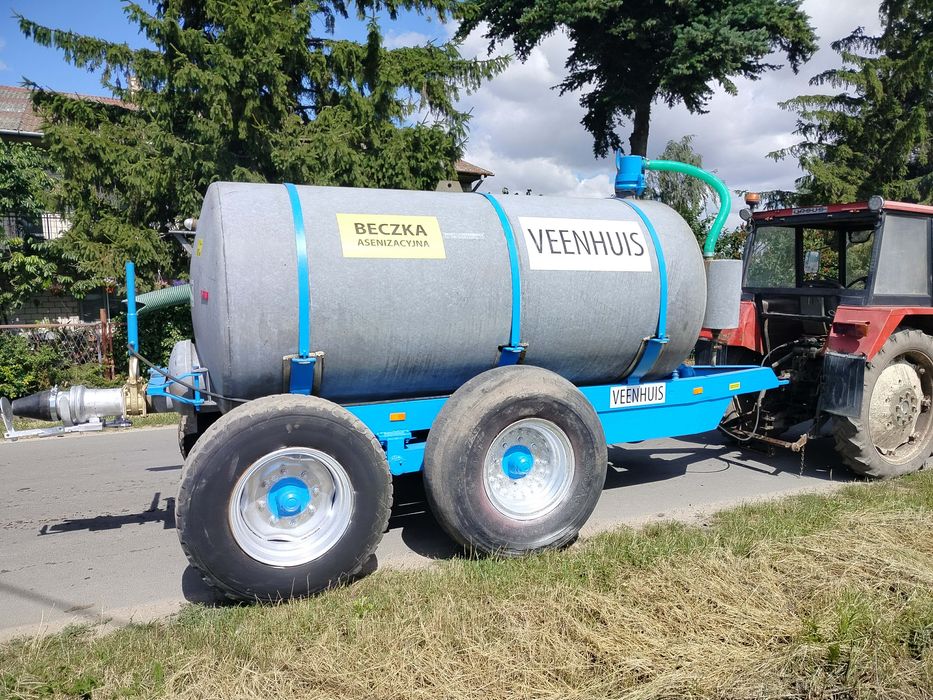 Beczka asenizacyjna beczkowoz 5200 litra