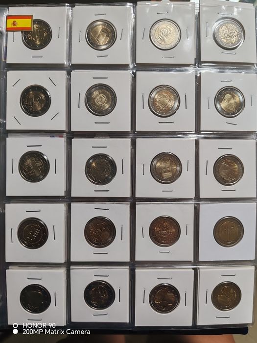 2€ Moedas UNC - Rolos