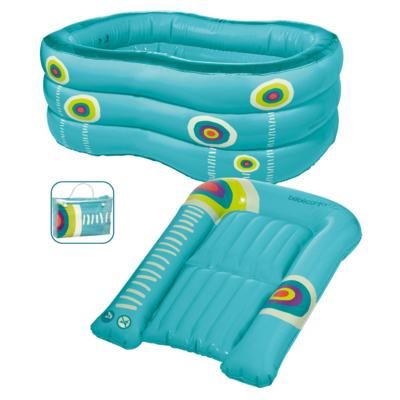 Banheira insuflável + trocador 0 meses BebeConfort pack viagem