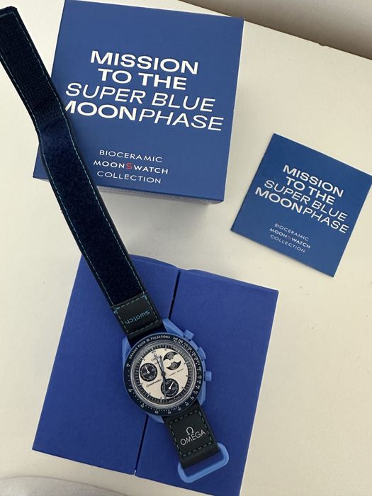 Omega x Swatch Mission To The Super Blue MoonPhase