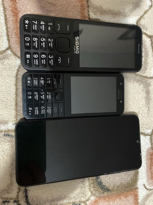 Мобільні телефони Redmi note та інші