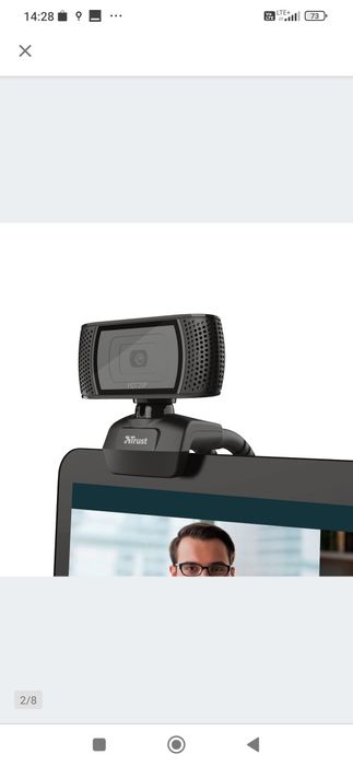 Kamera Internetowa HD 720p Mikrofon Trust Trino