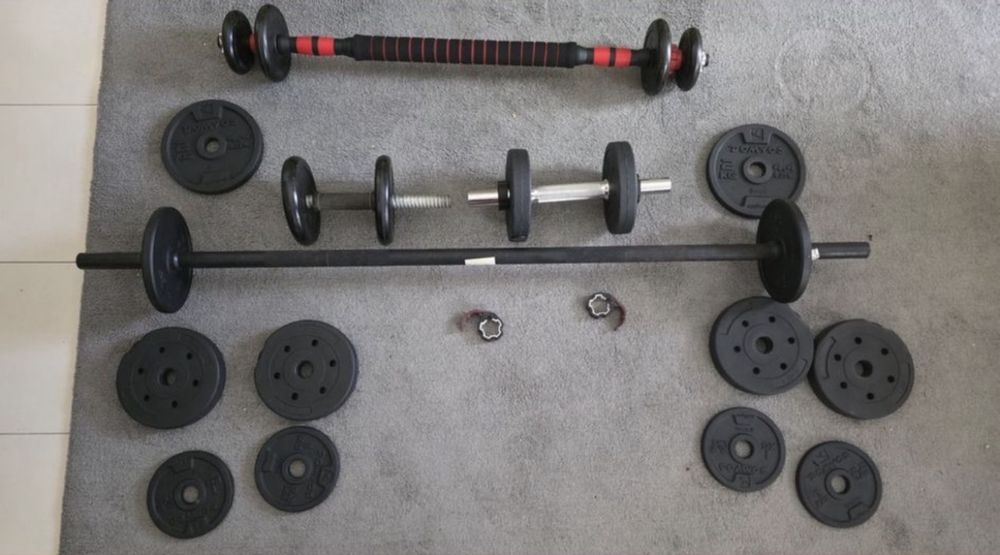 Barras e halteres