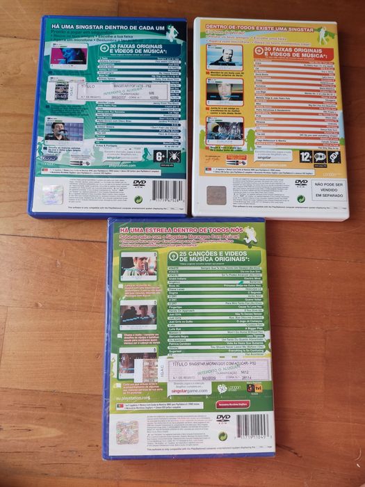 Jogos PlayStation 2 Sing Star