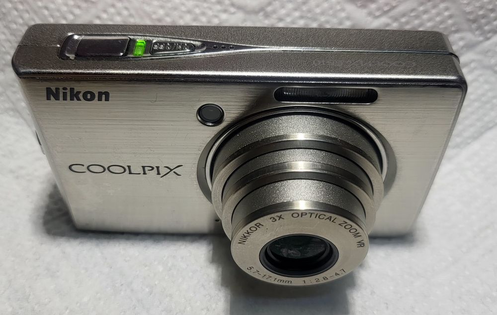 Цифровий фотоапарат,Nikon COOLPIX S510 Silver 8.1 MP, Ютуб,обзор,sharp