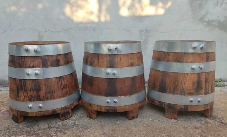 Barril de madeira de Carvalho Francês em formato de Cuba