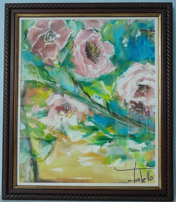 Pintura acrílica sobre tela original