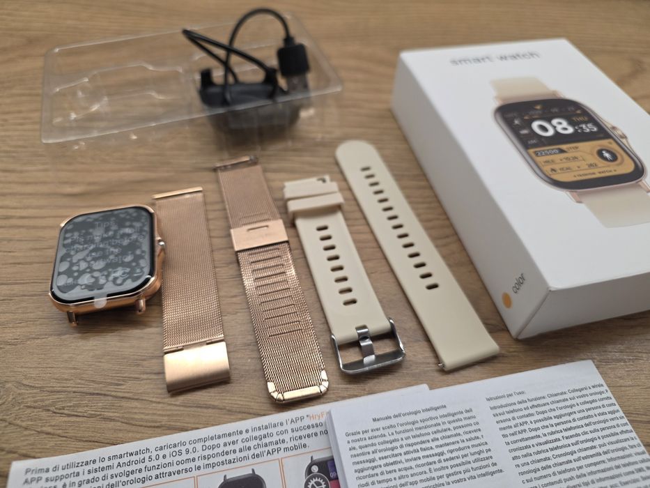 Smartwatch  Y13 złoty Nowy