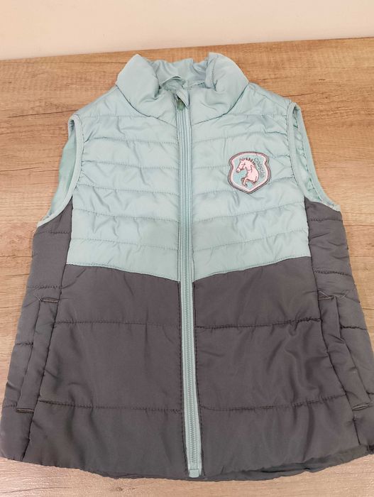 Kamizelki i bluzy - zestaw 5 szt. / r. 122/128