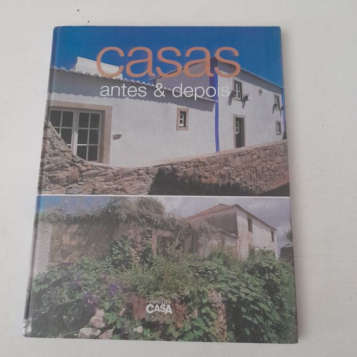 Livro Casas antes & depois