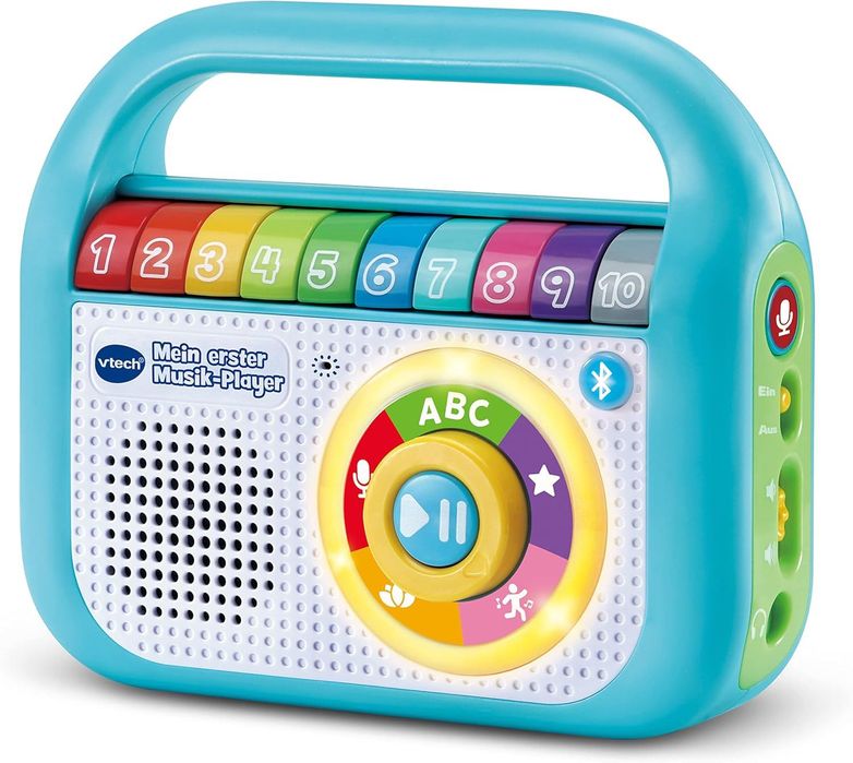 VTech Baby My First Music Player – 40 piosenek dla dzieci w wieku 2-5