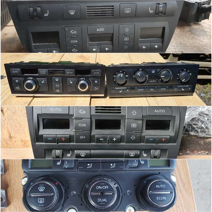 Блок клімата Audi A6 A4 Tiguan Passat B5 B6 Golf 4 5 Toureg Phaeton