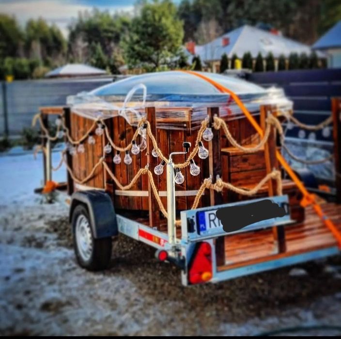 Bania Mielec balia mobilna jacuzzi wynajem