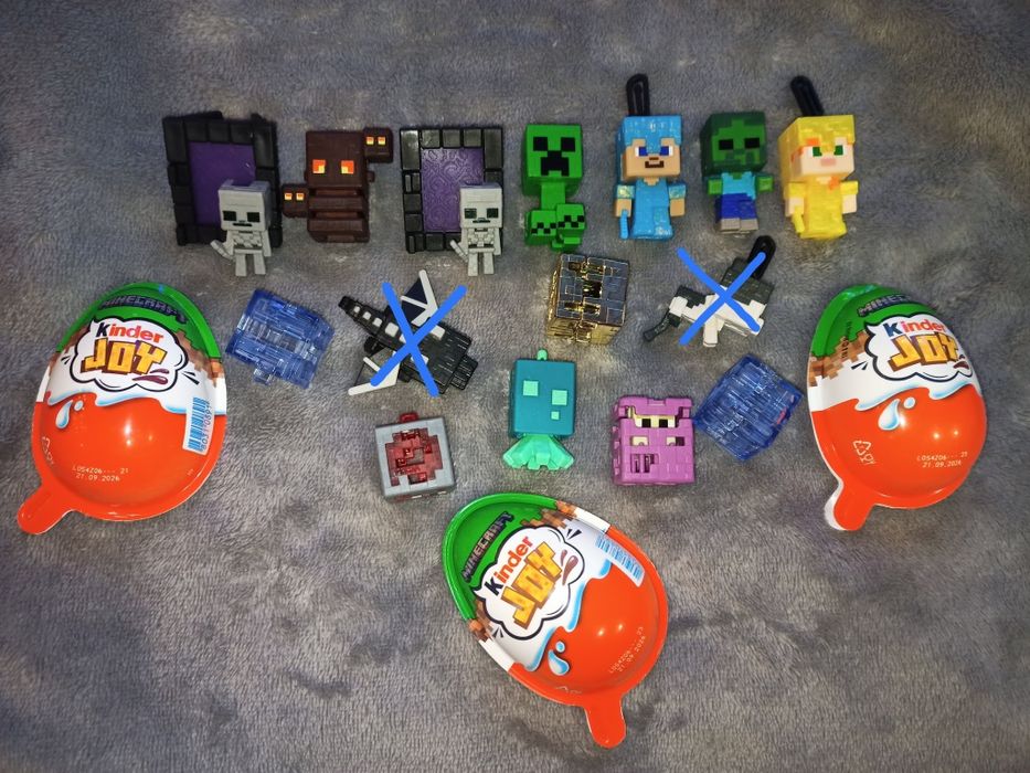 Kinder Joy. Minecraft. Stranger Things. Дивні дива.ОБМІН/ПРОДАЖ.