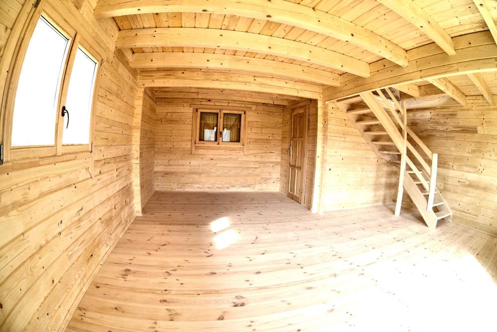 Domek letniskowy drewniany 65,5 m2