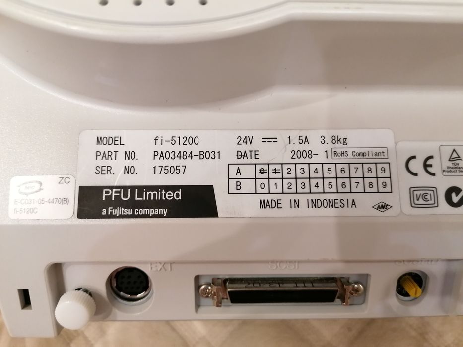 Документ-сканер Fujitsu fi-5120C.