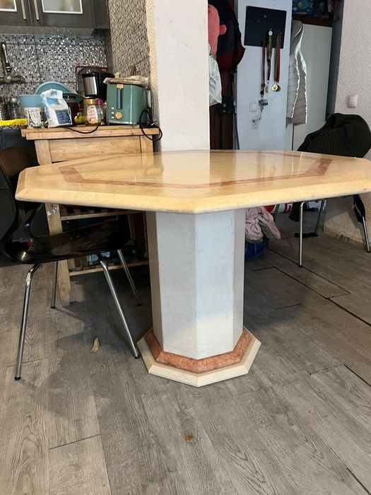 Mesa marmore impecável nova