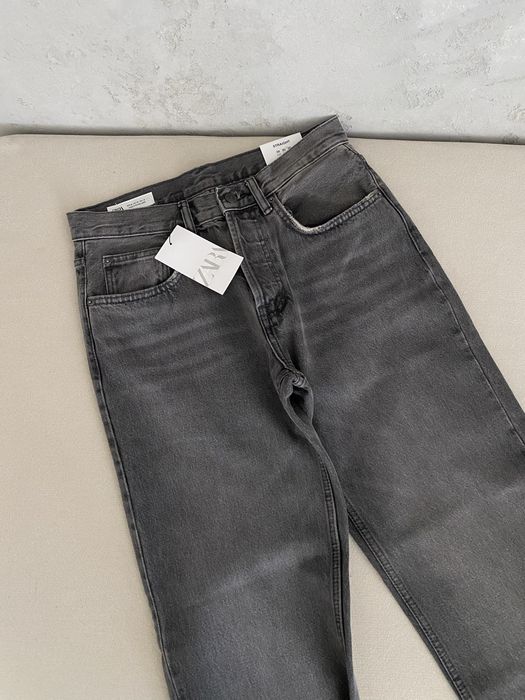 Прямі джинси zara