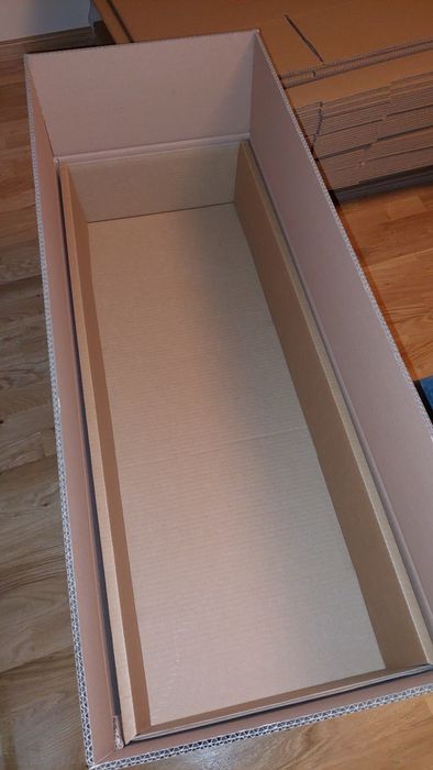 Mocne opakowania, pudła. Transport | Piszczałki | Organy.