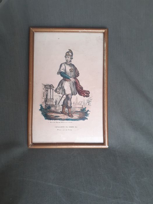 Caixa de chá decorativa em zinco.