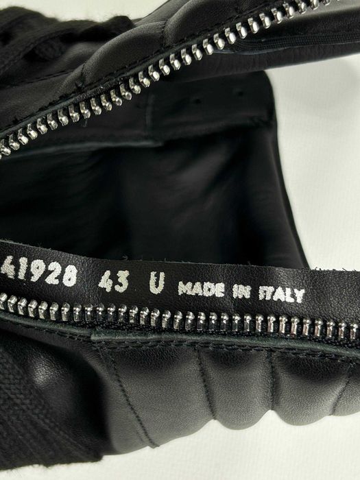 Rick Owens CargoBasket кеди кеды ботинки geobasket чорні черные 43 44