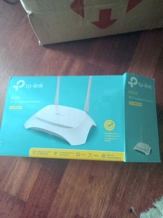 WiFi роутер TP-Link N300 та абонентський термінал