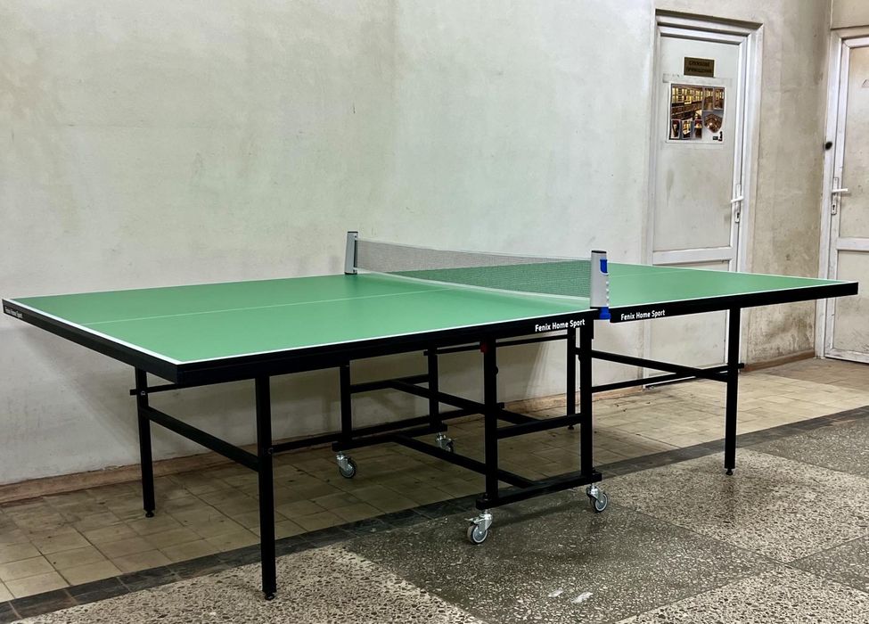 Теннисный стол зеленый, стол для тенниса феникс, теннис, доставка